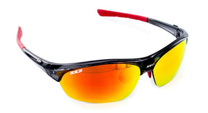 Black Onyx frame/Red Flash lenses