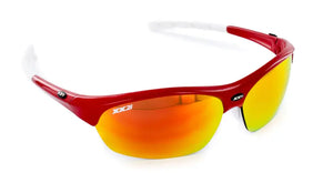 Fire Engine Red frame/Red Flash lenses