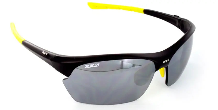xx2i France 2 sunglasses in Black with silver mirror