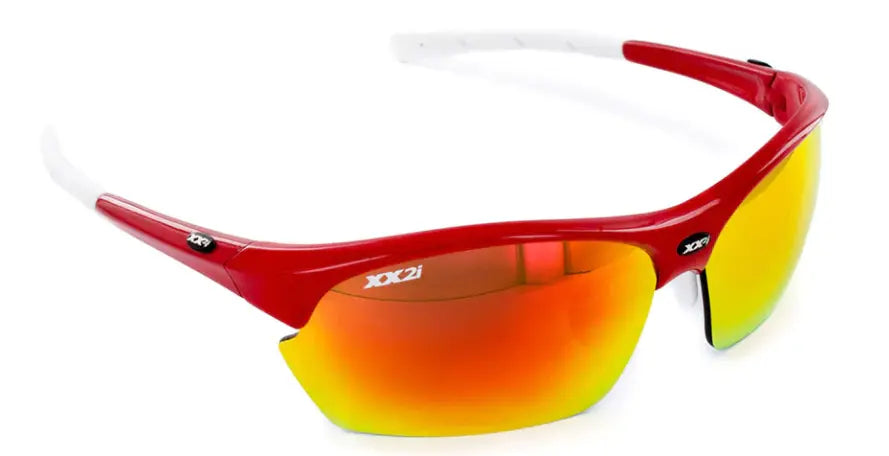 xx2i France 2 sunglasses in red with red mirror