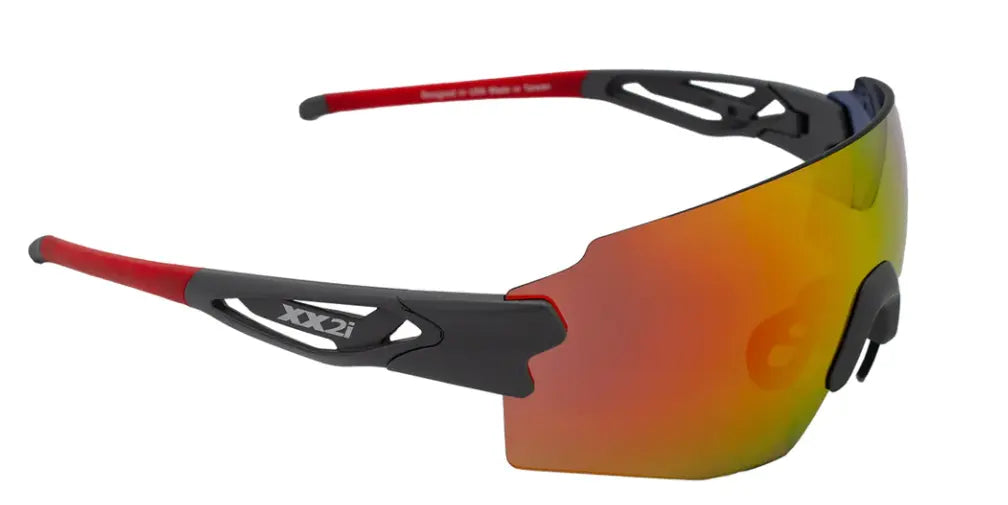 xx2i Sierra SS1 sunglasses in Gray with Red mirror