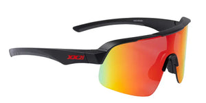Matte Black frame/Red Flash lenses