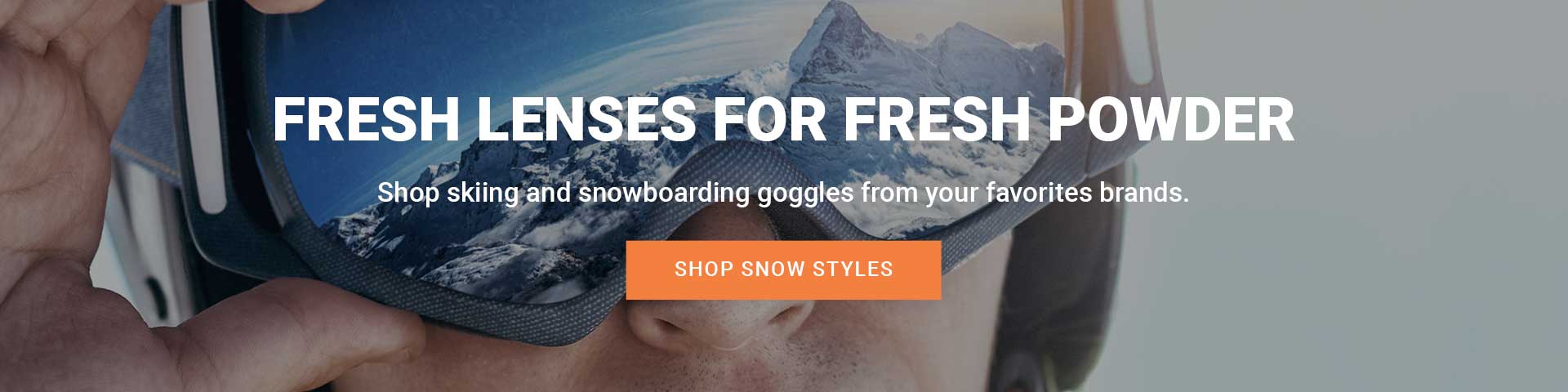 Shop ski goggles now