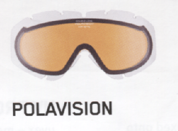 Uvex Polavision ski goggle lenses